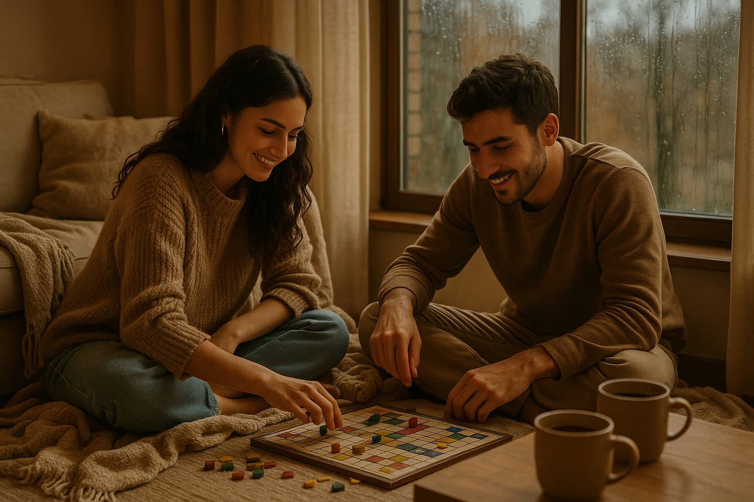 Actividades para parejas en días de lluvia