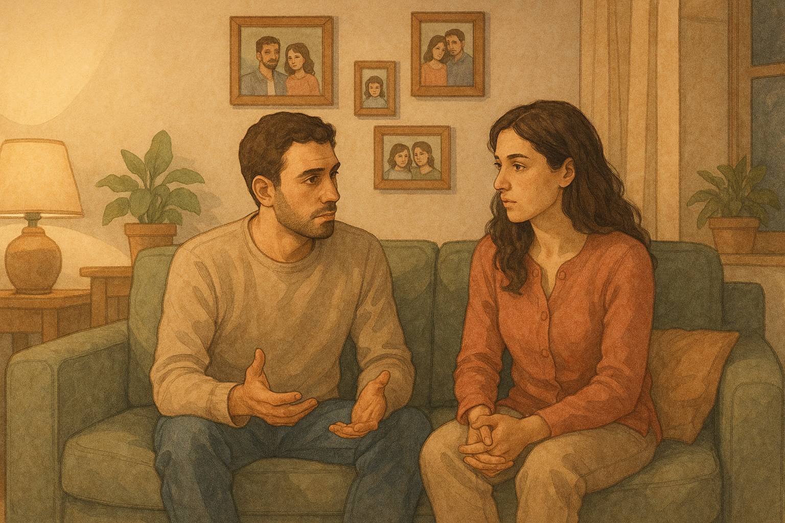 Mi pareja y yo discutimos por la familia: cómo gestionar las diferencias sin dañar la relación