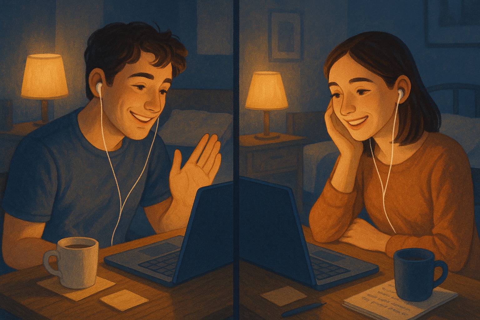 Preguntas para parejas a distancia para conocerse de verdad